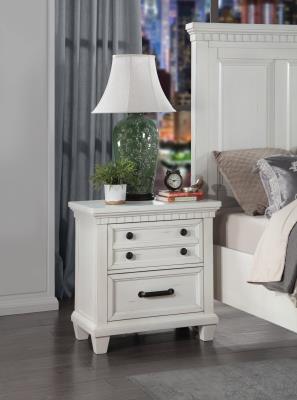 WHITE NIGHT STAND