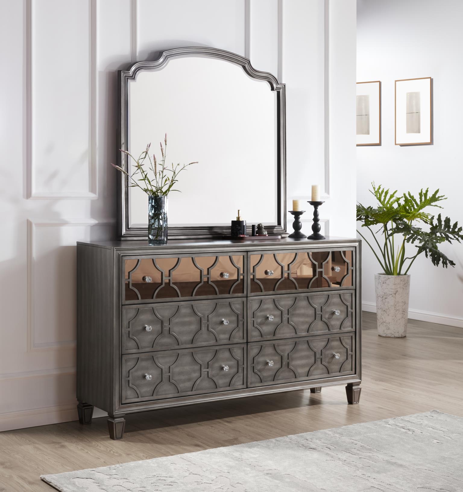 GRAY DRESSER view 7
