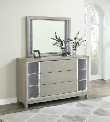 GRAY DRESSER