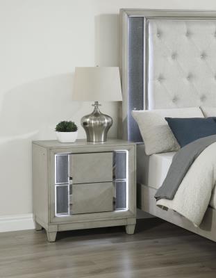 GRAY NIGHT STAND