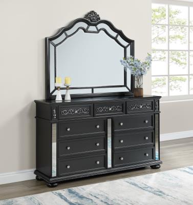 BLACK DRESSER