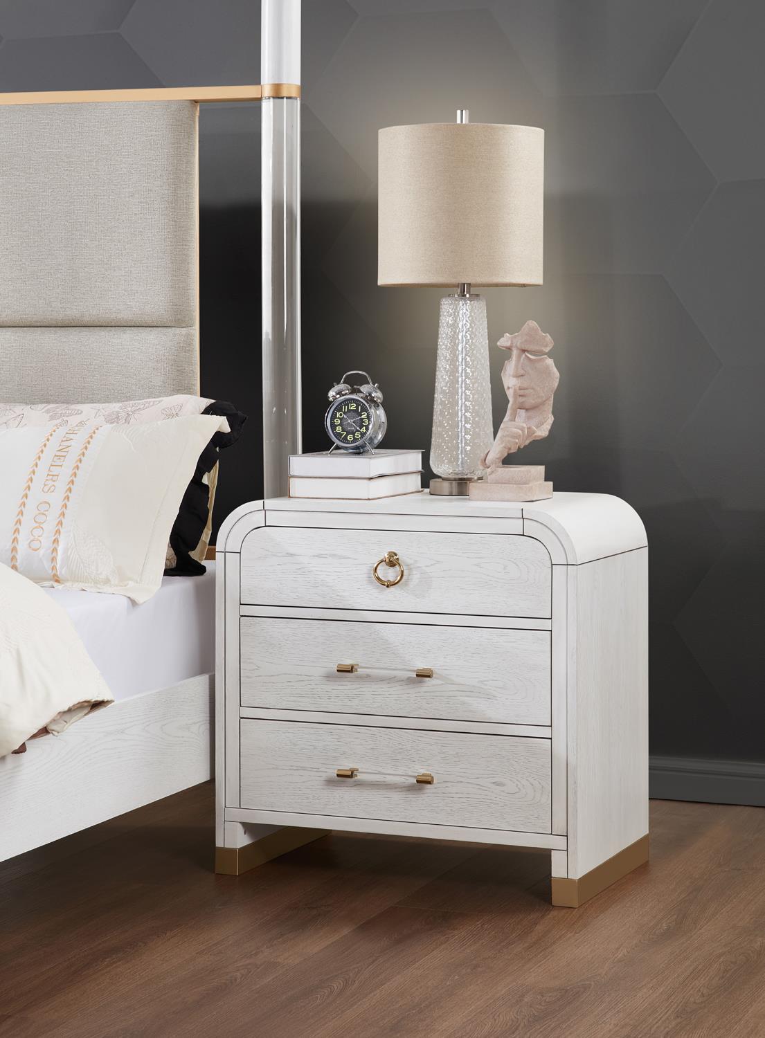 QUEEN BED FRAME - DRESSER - MIRROR - CHEST - NIGHTSTAND view 6