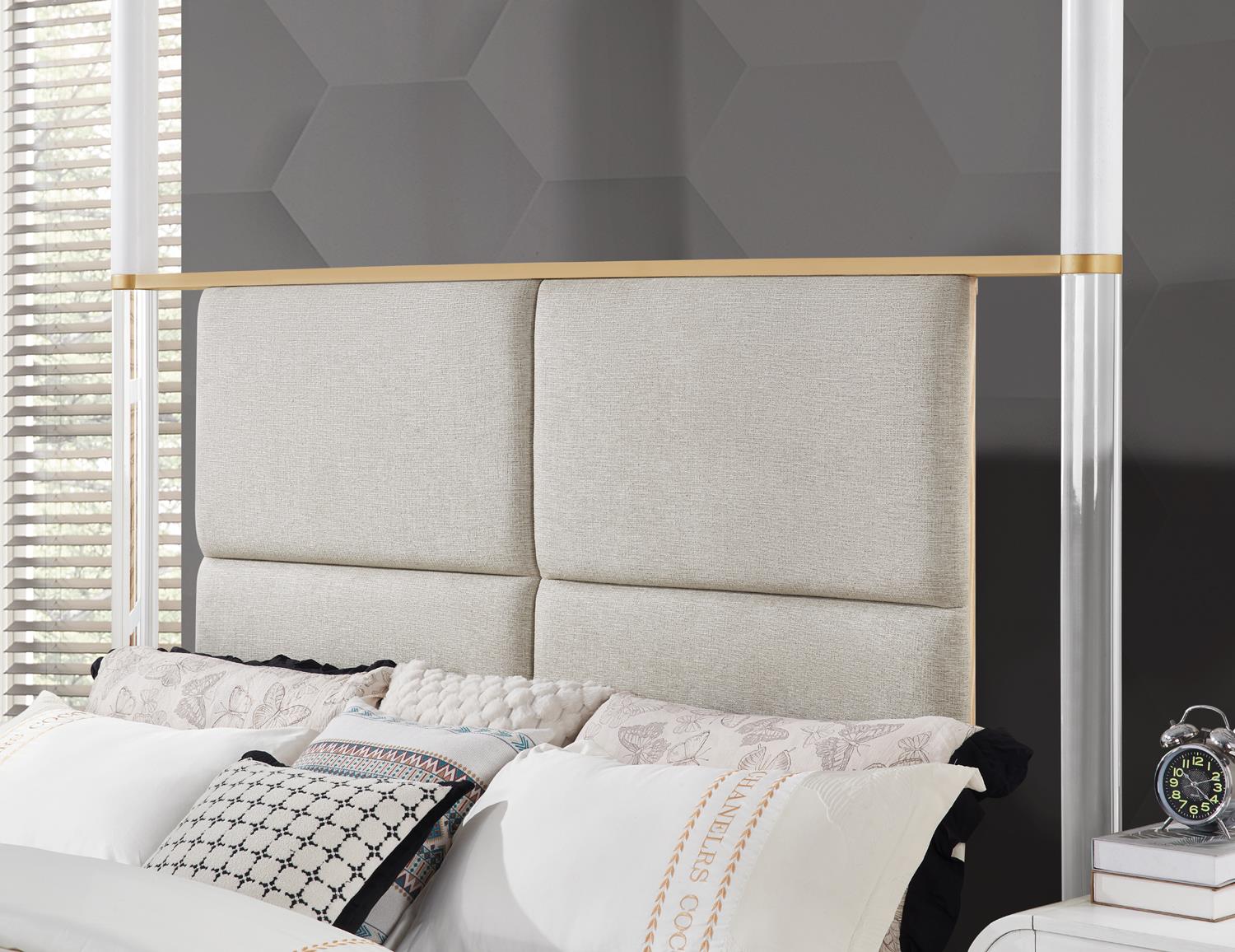 QUEEN BED-DRESSER-MIRROR view 7