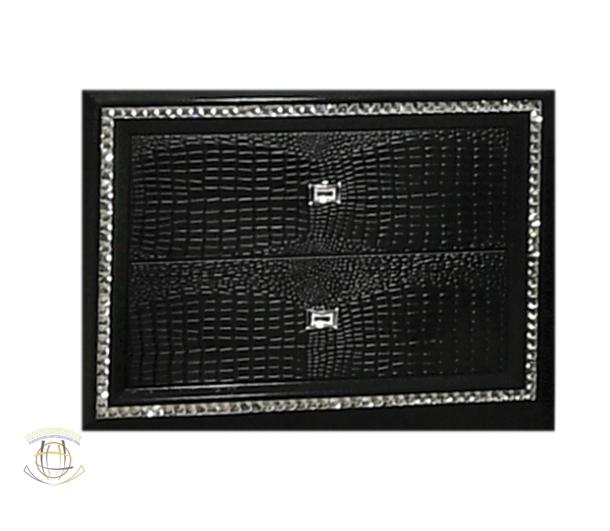 Dresser, Mirror w/ Led Lights and Queen Bed view 3