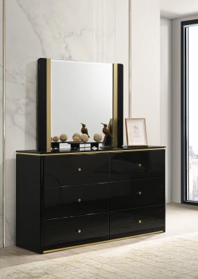 BLACK DRESSER