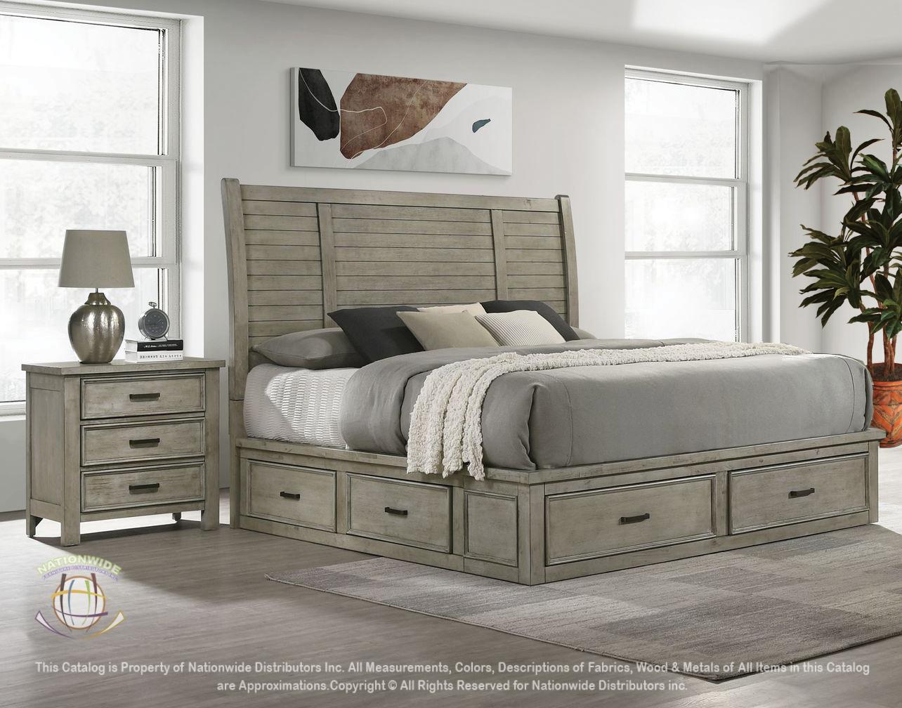 Dresser, Mirror and Queen Bed view 2