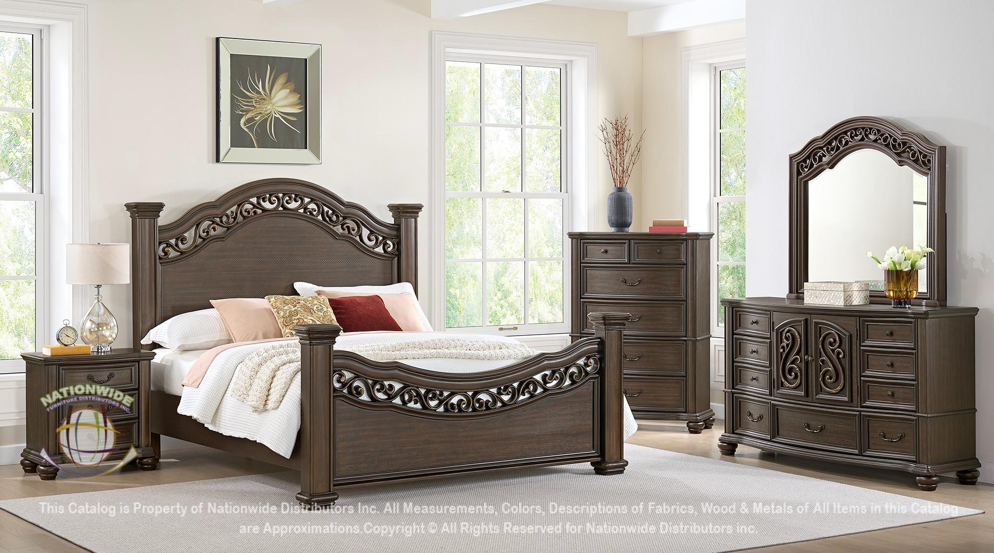 Dresser, Mirror and Queen Bed