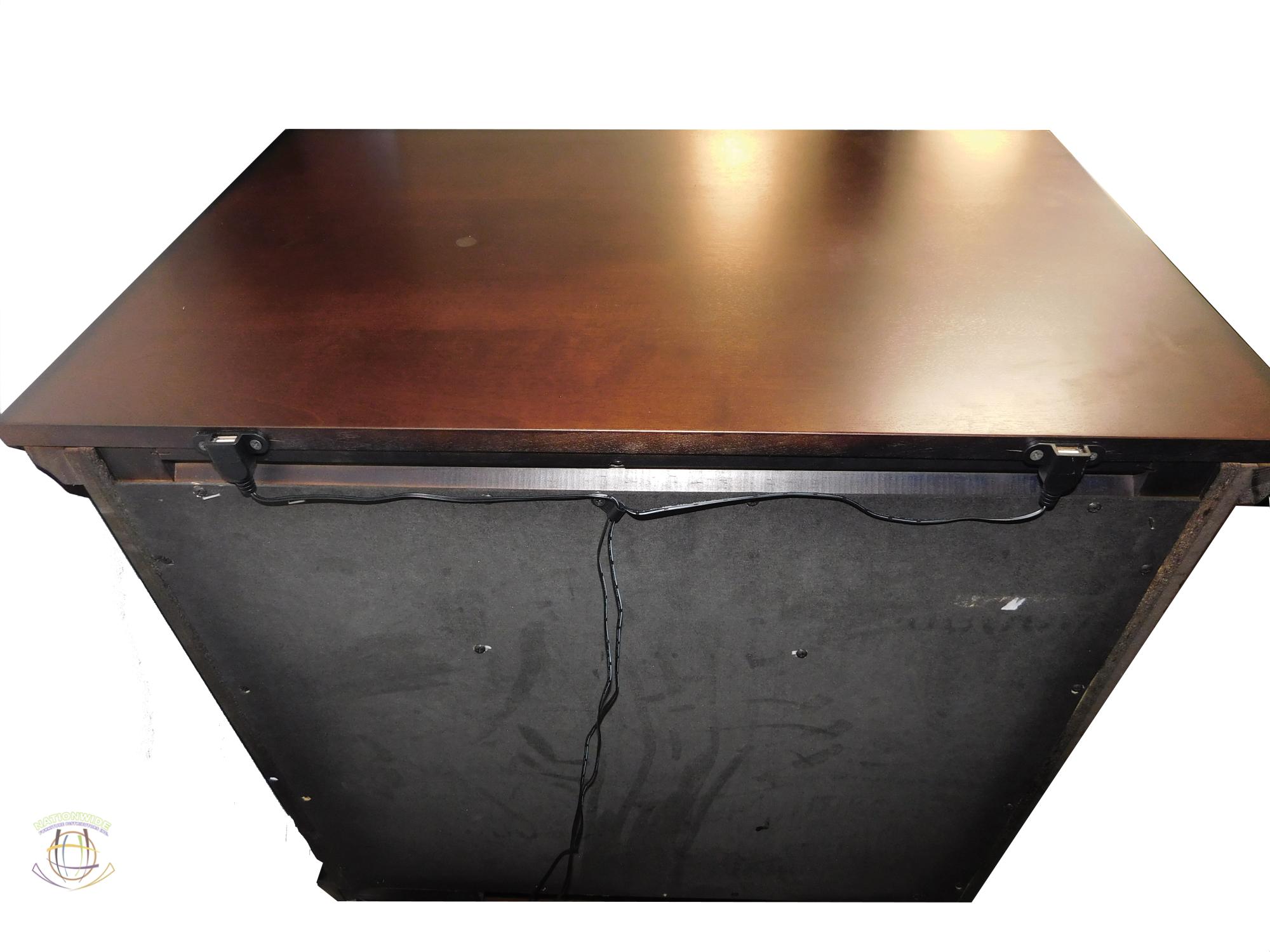 Dresser, Mirror and Queen Bed view 4