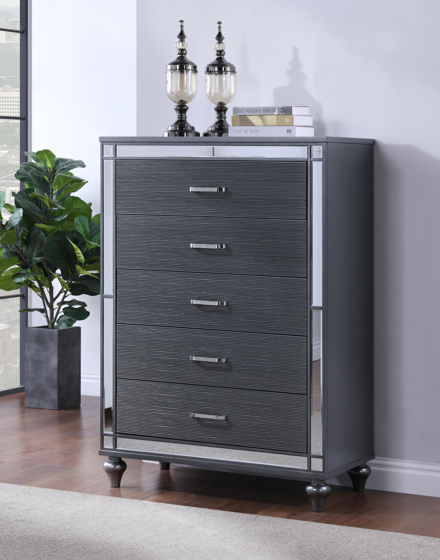 CHARCOAL GLOSS CHEST view 2