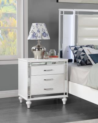 WHITE GLOSS NIGHTSTAND