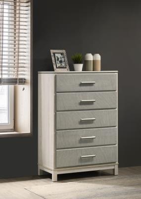 LIGHT BEIGE/DOVE GRAY CHEST