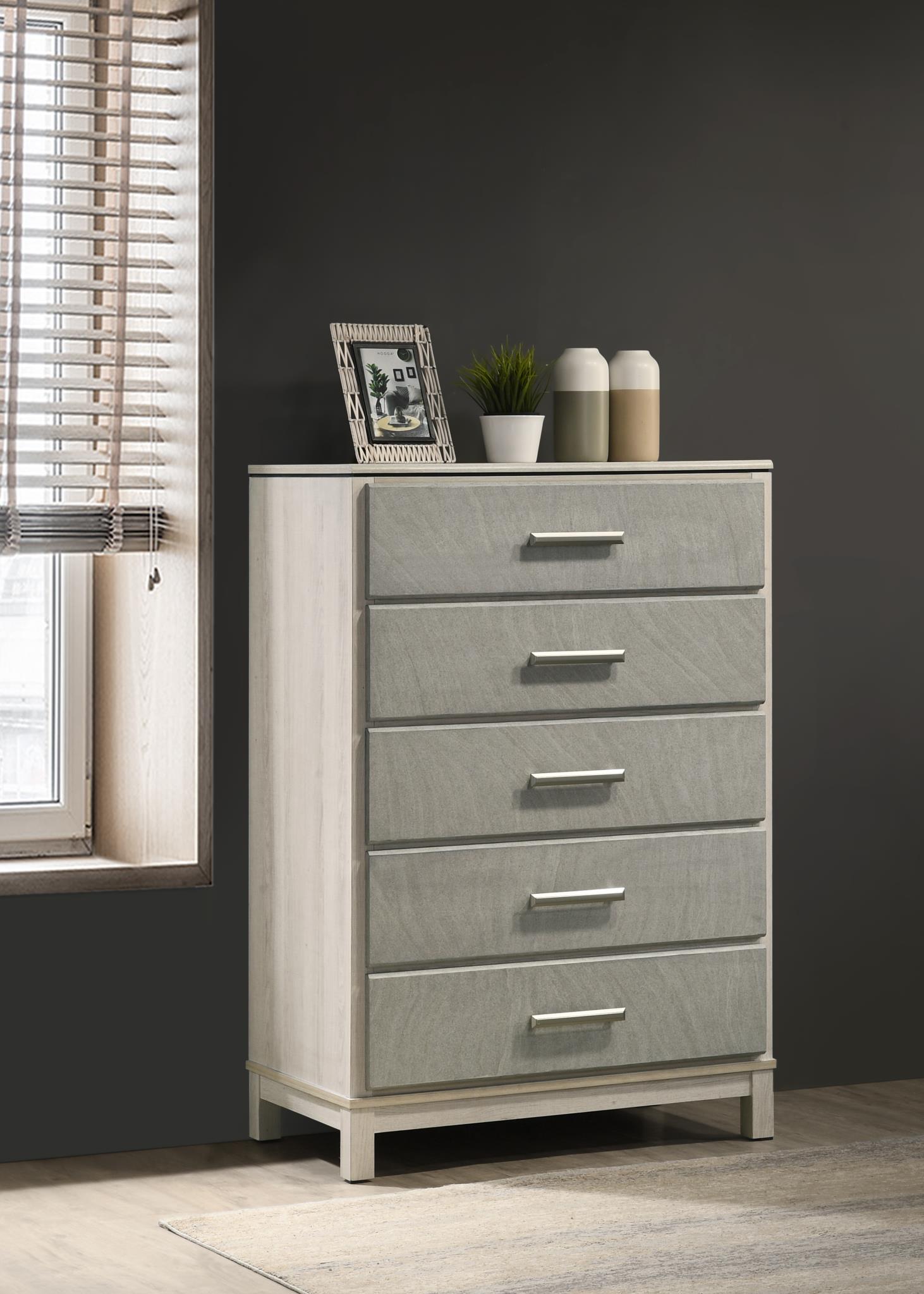 KING BED-DRESSER-MIRROR view 7