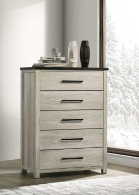 ANTIQUE WHITE CHEST
