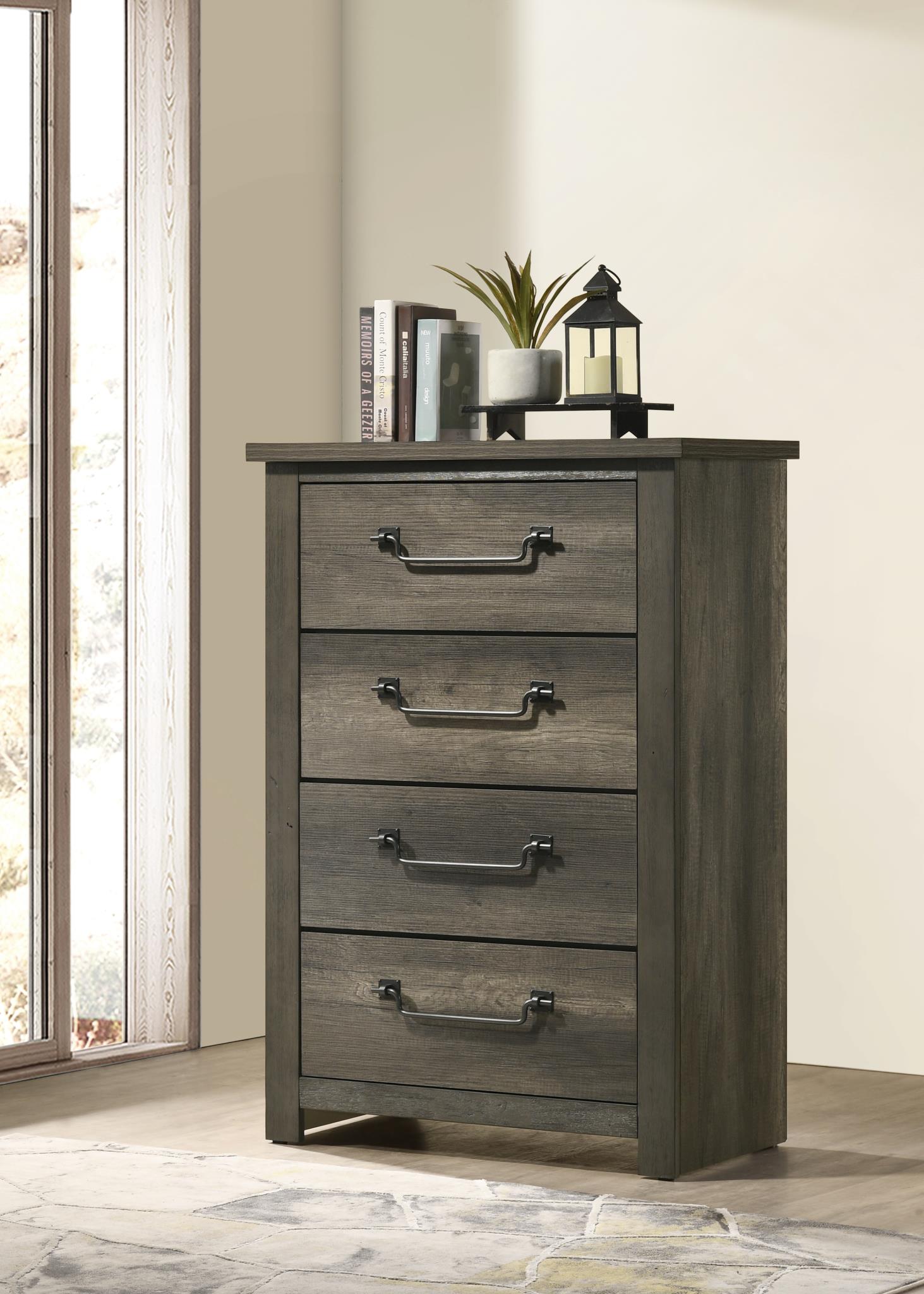 ASH GRAY KIING BED view 4