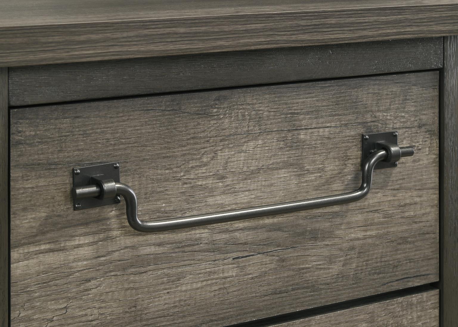 ASH GRAY NIGHT STAND view 6