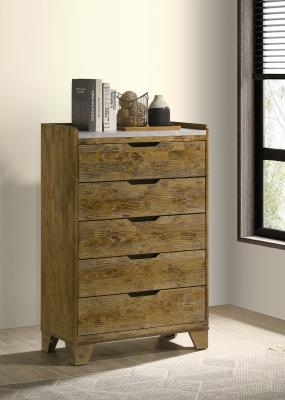 LIGHT ASPEN OAK CHEST
