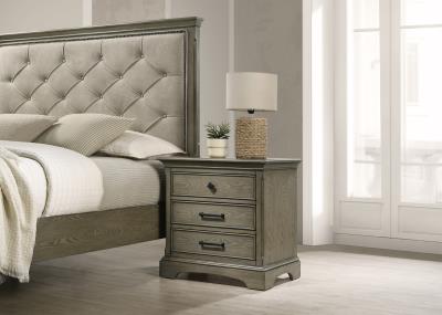 MEDIUM DARK ASH NIGHT STAND