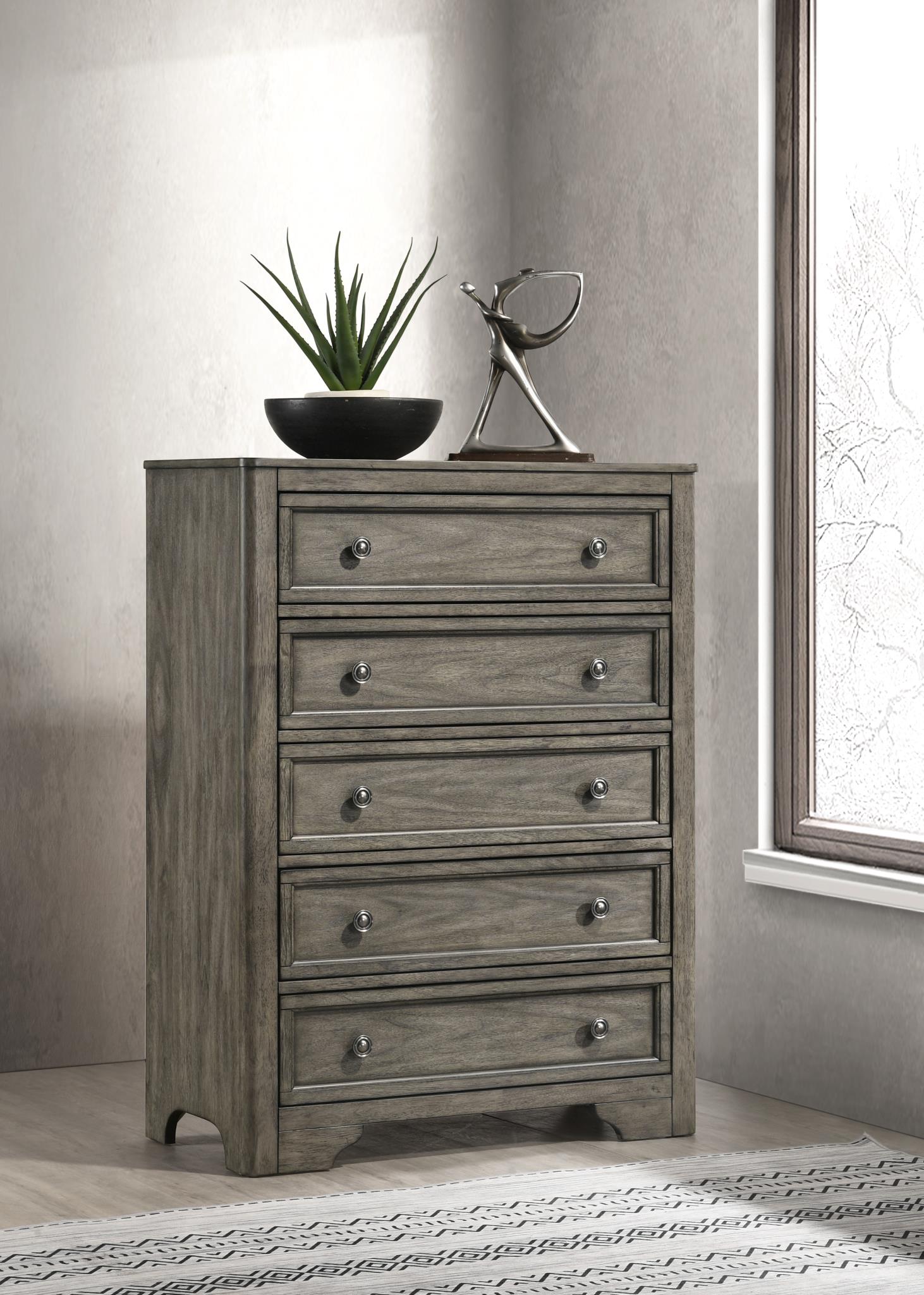 ANTIQUE GRAY MIRROR view 6