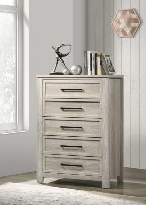 ANTIQUE WHITE CHEST