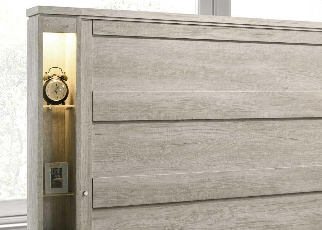 KING BED FRAME - DRESSER - MIRROR - CHEST - NIGHTSTAND view 4