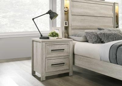 ANTIQUE WHITE NIGHT STAND