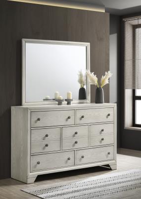 ANTIQUE WHITE OAK DRESSER