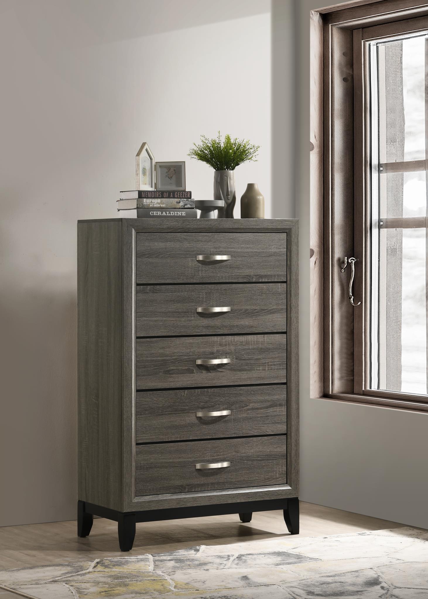 KING BED-DRESSER-MIRROR view 4