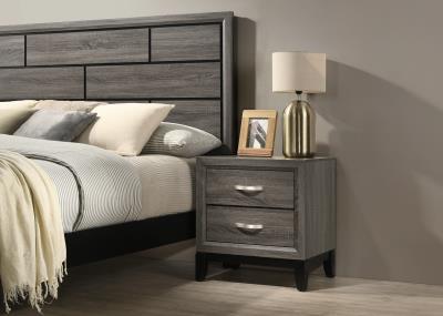 GRAY NIGHTSTAND