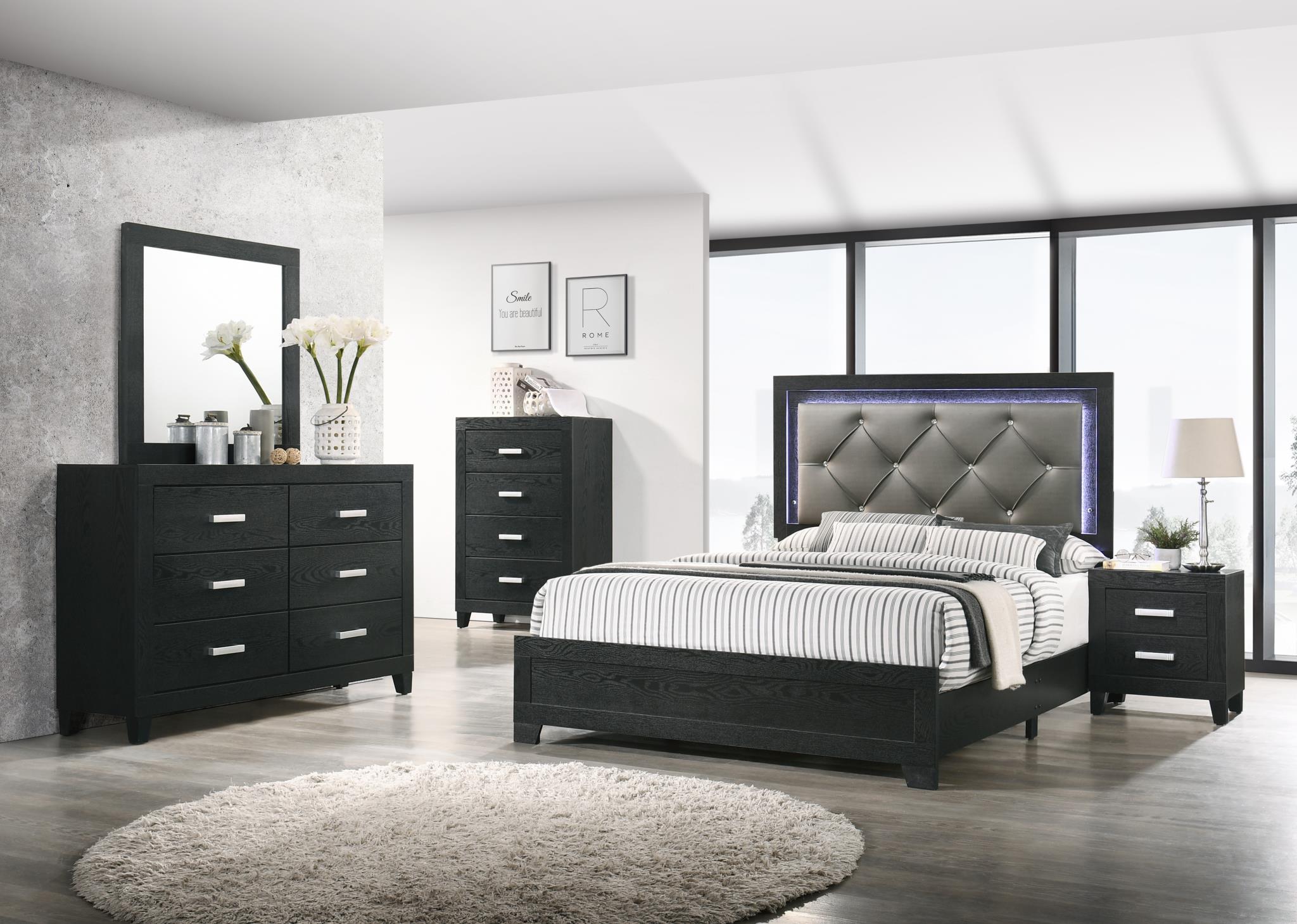 BLACK DRESSER view 3