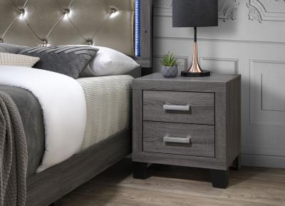 GRAY NIGHTSTAND