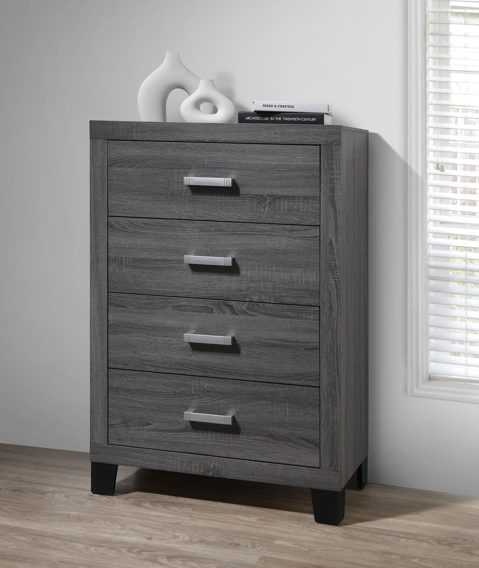 QUEEN BED-DRESSER-MIRROR view 5