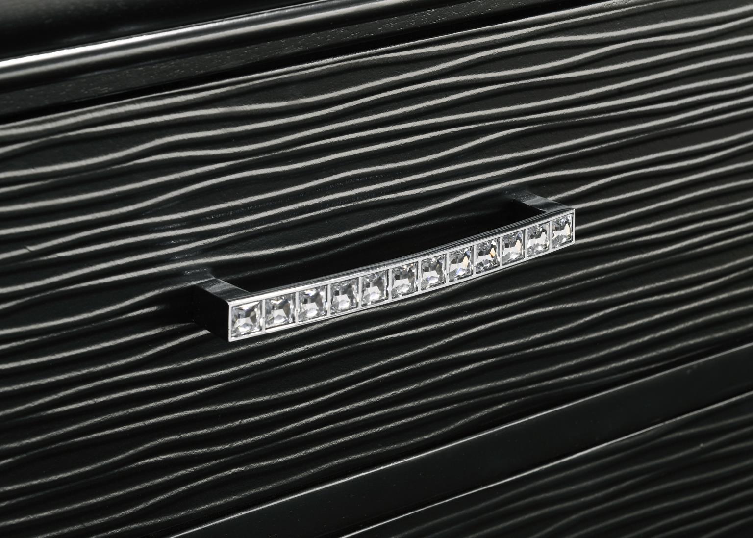 BLACK TWIN LED BED FRAME view 4