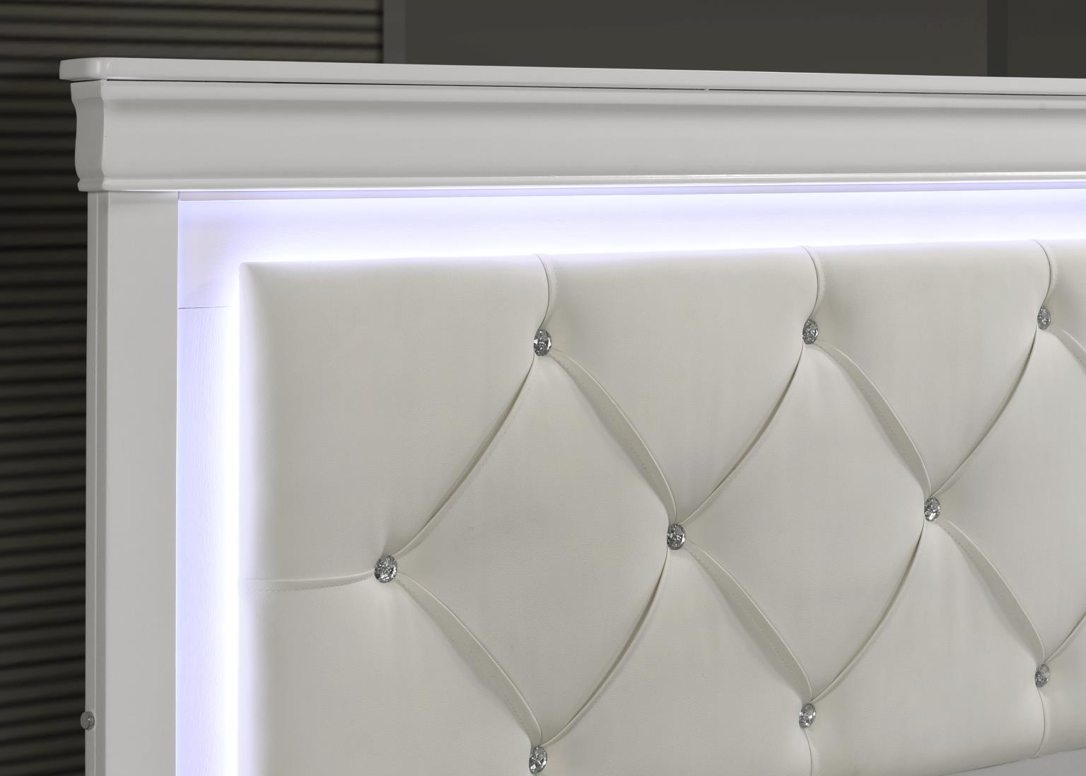 KING BED FRAME - DRESSER - MIRROR - CHEST - NIGHTSTAND view 3