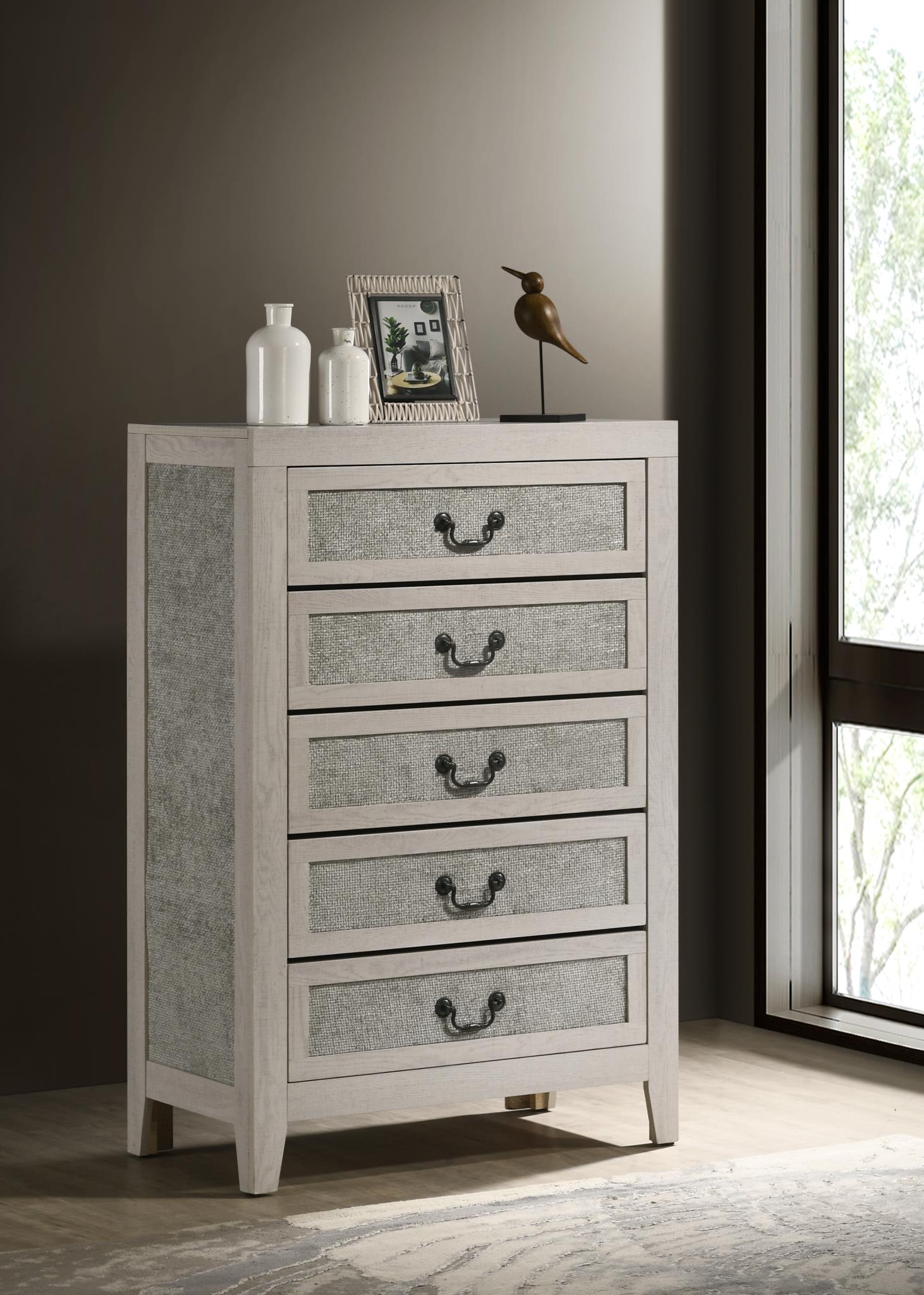 KING BED-DRESSER-MIRROR view 5