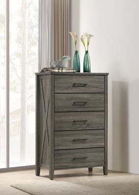 RUSTIC GRAY CHEST