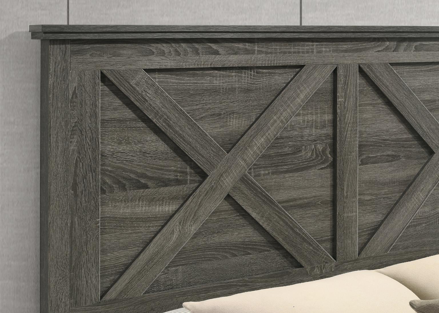 QUEEN BED-DRESSER-MIRROR view 3