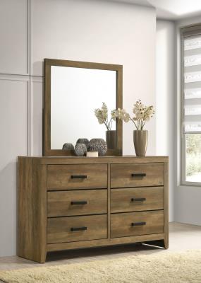 KNOTTY OAK MIRROR