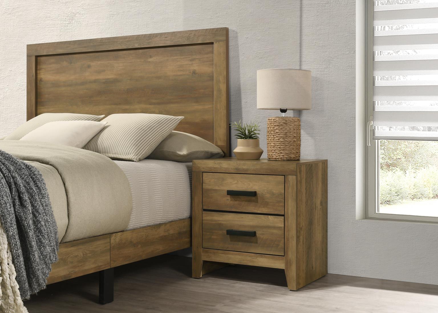 KNOTTY OAK NIGHT STAND view 2