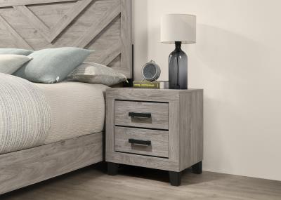 LIGHT GRAY NIGHT STAND