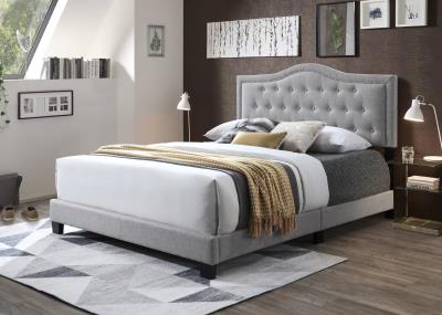 LIGHT GRAY KING BED