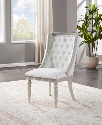SILVER ARM CHAIR