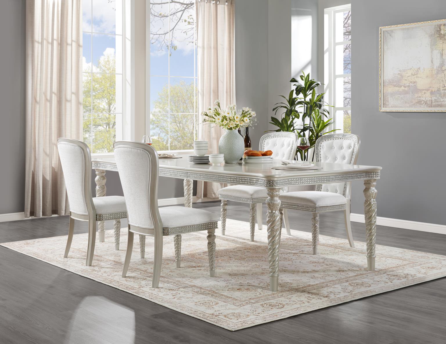 SILVER SIDE CHAIR view 4