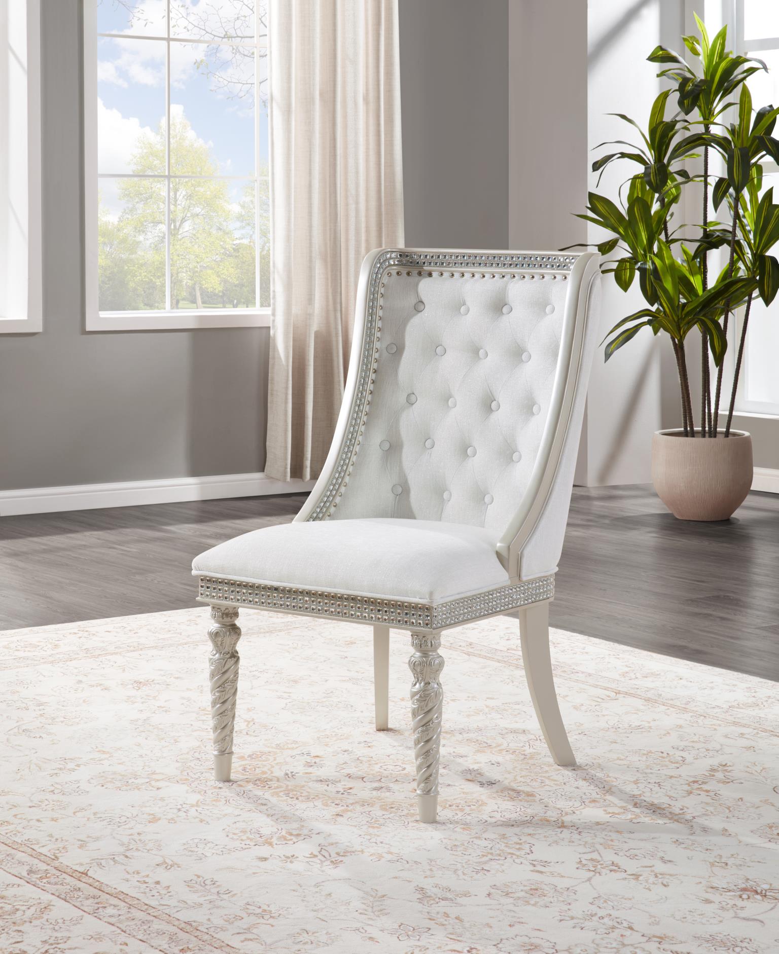 SILVER SIDE CHAIR view 6