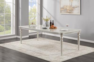 SILVER DINING TABLE