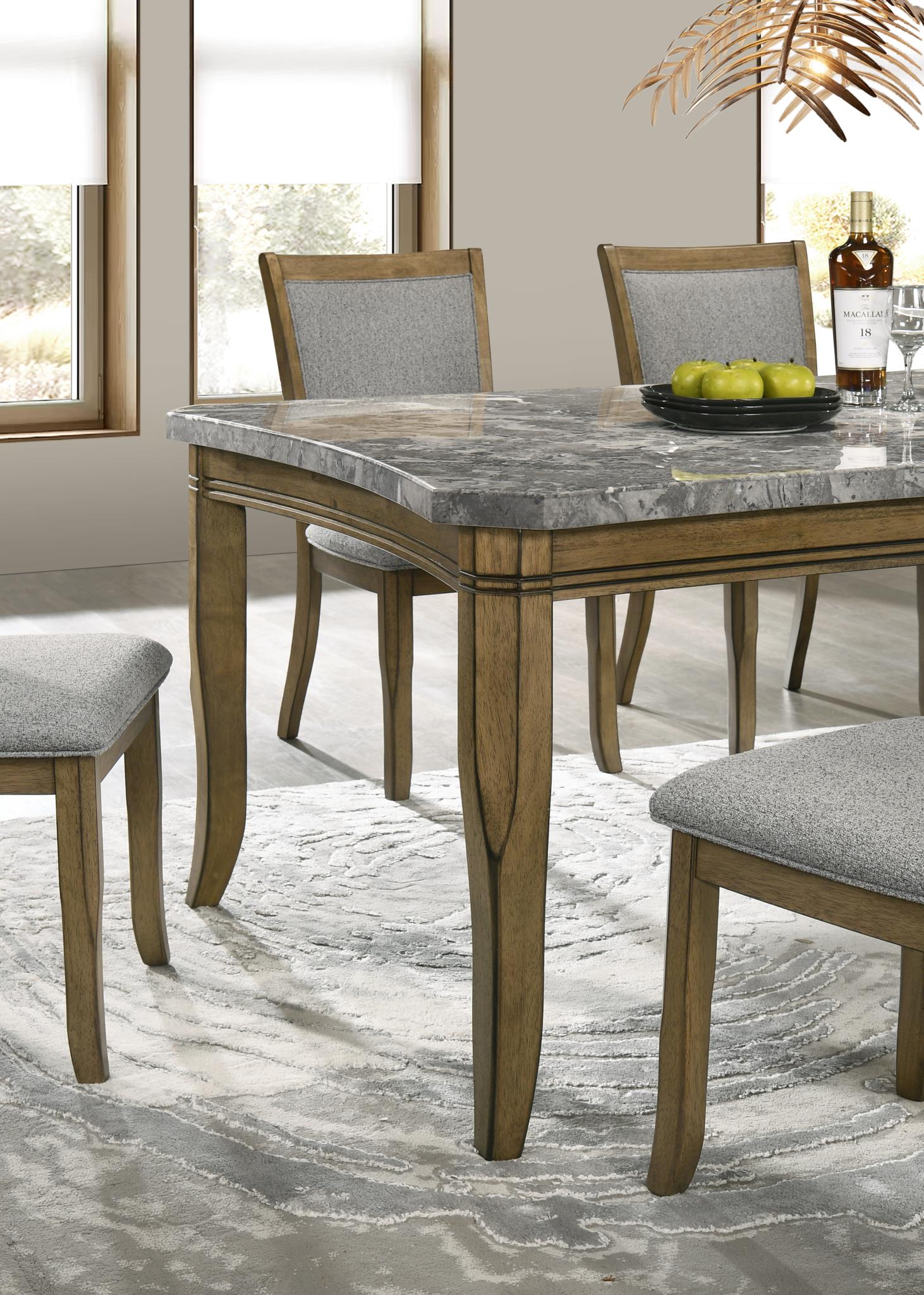DINING TABLE & 4 SIDE CHAIRS view 4