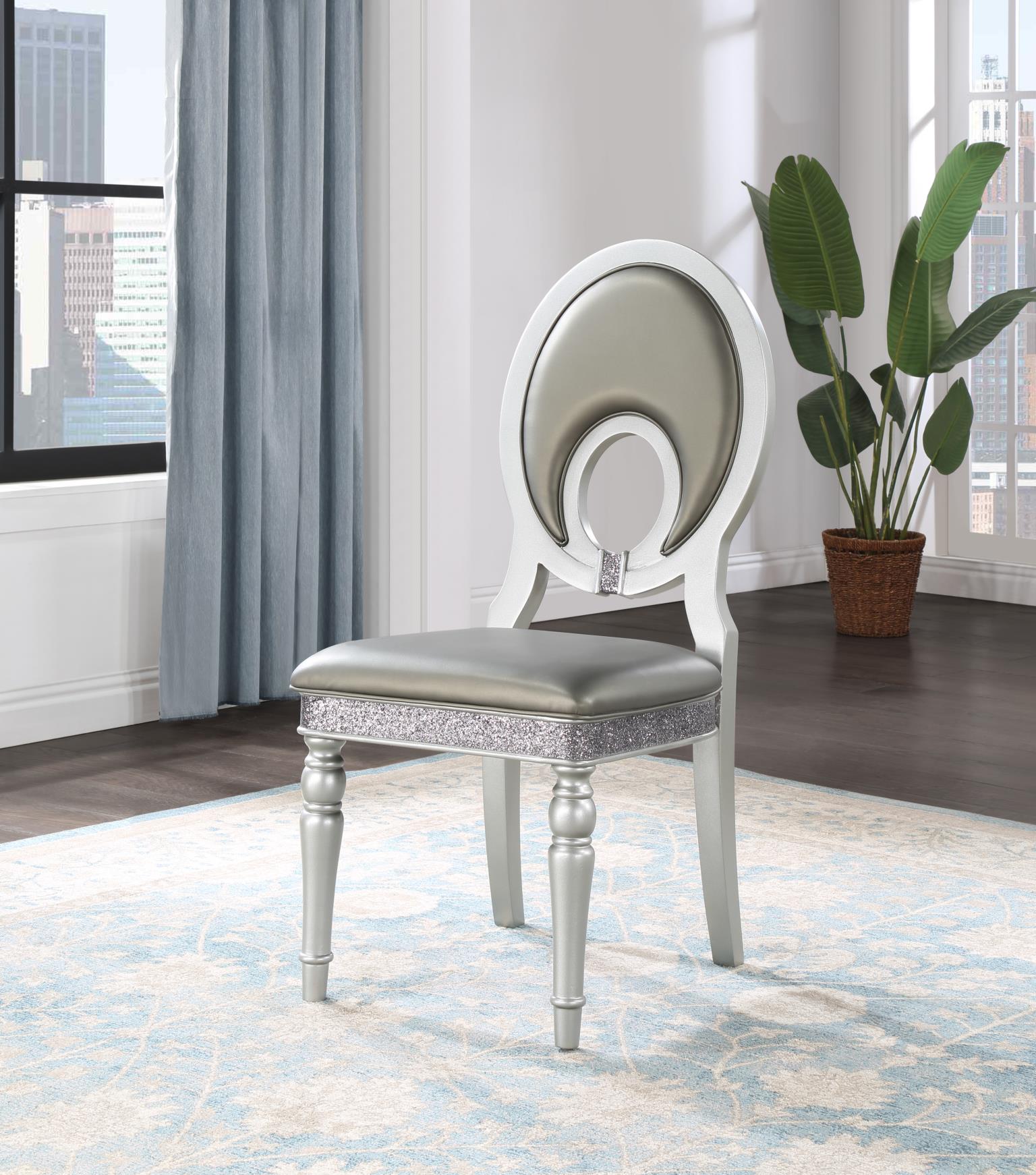 DINING TABLE & 4 SIDE CHAIRS view 5