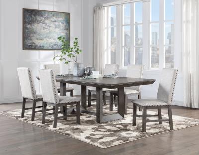 DINING TABLE & 6 CHAIRS