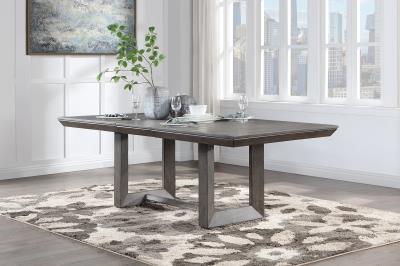 GRAY DINING TABLE