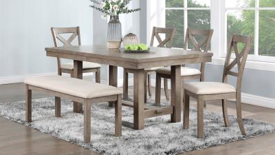 DINING TABLE & 6 CHAIRS