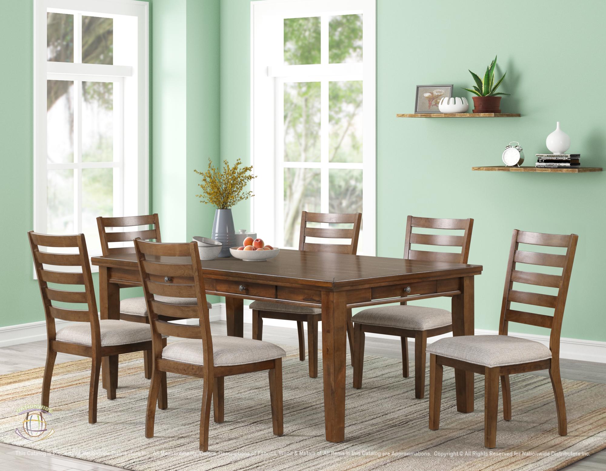 Table and 6 x Side Chair